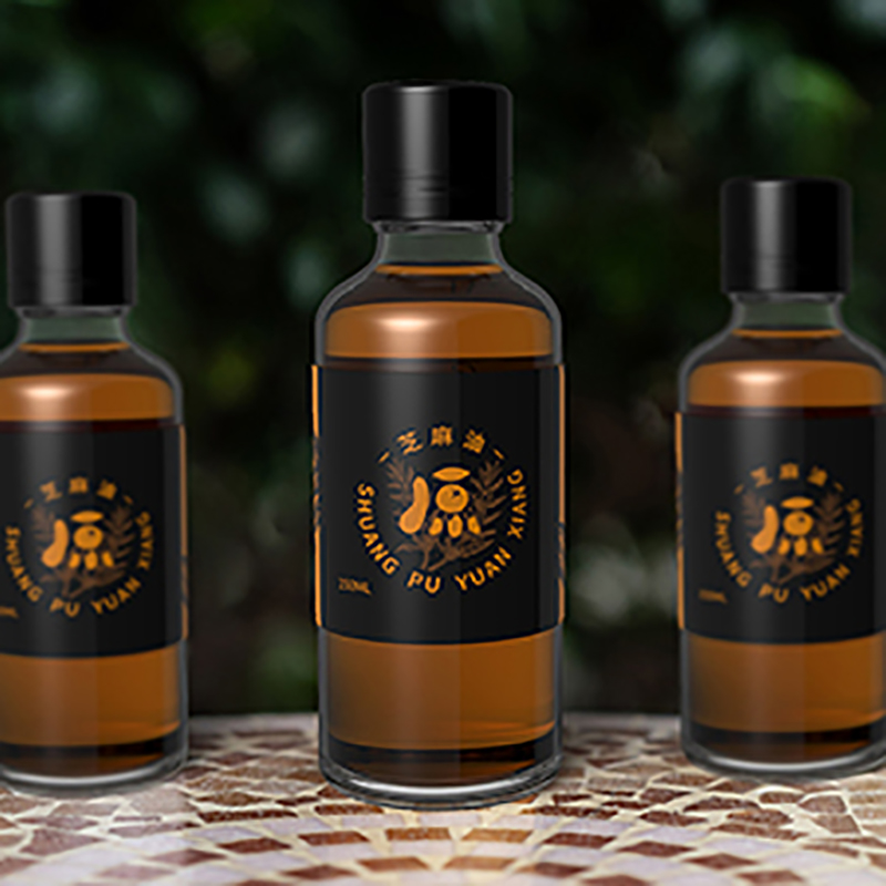 雙浦芝麻油包裝設(shè)計