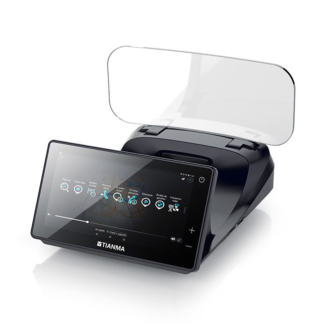 天馬車載抬頭顯示器